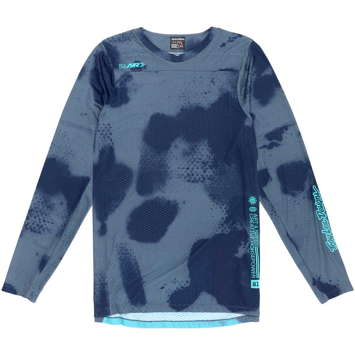 Troy Lee Designs Skyline Air Short Sleeve Jersey Men's in Flared Steel